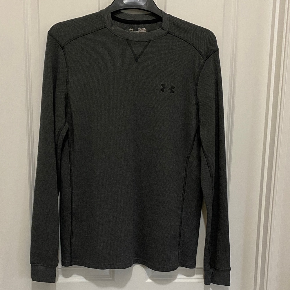 Under Armour Charcoal Gray Long Sleeve Tee